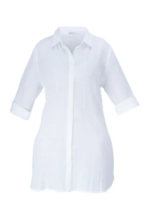 Robe chemise blanche