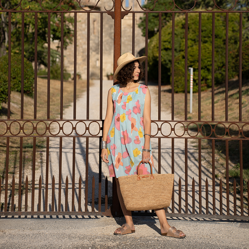 Sac en raphia bohème Bagatelle France