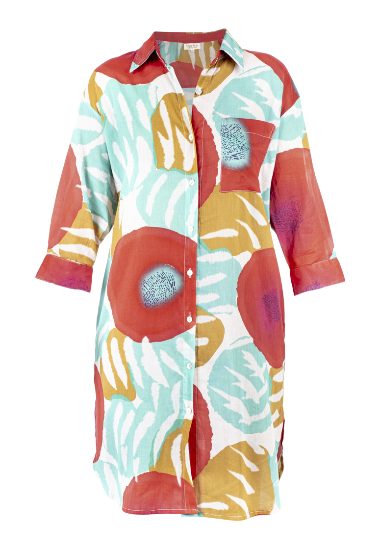 ROBE CHEMISE LAPIS - 05SW415-003