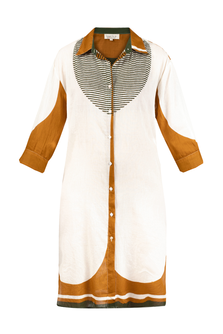 05SW415 - ROBE CHEMISE LAPIS