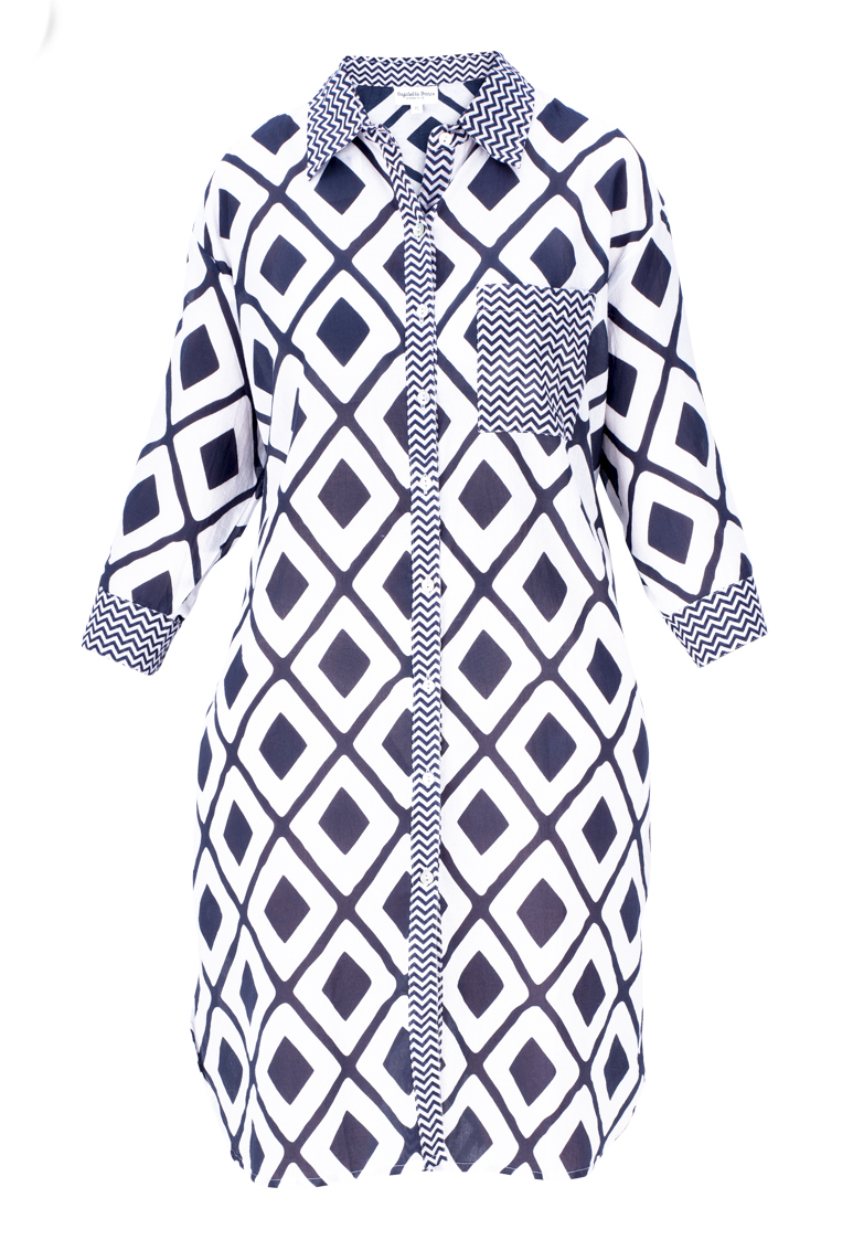 ROBE CHEMISE JASPE - 05SW450-001