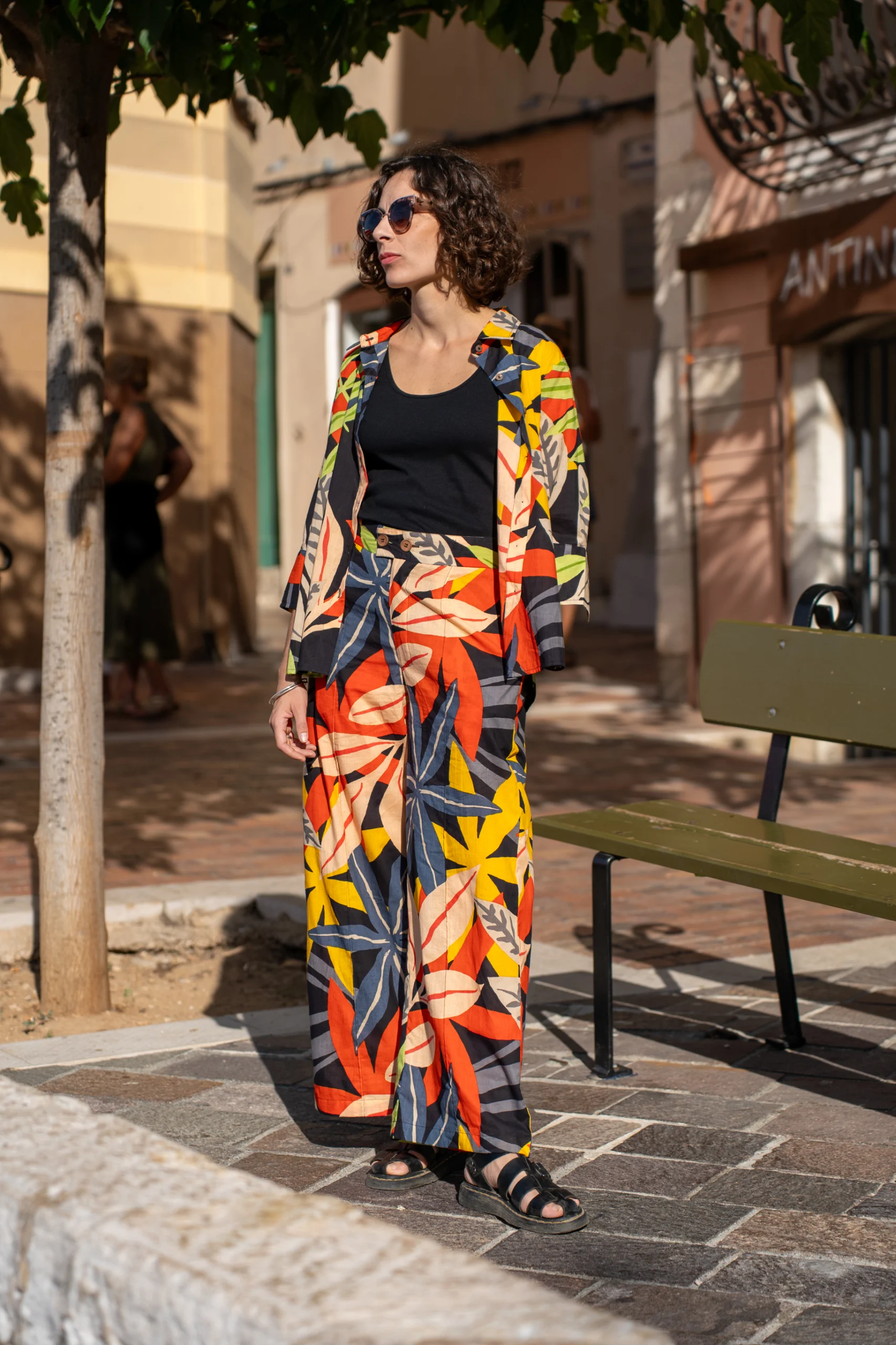 Chemise femme à motifs géométrique Bagatelle France